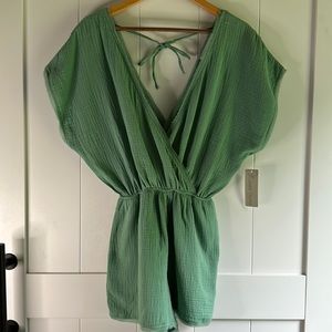 Big Water Blue Sky Boutique Romper Sz S